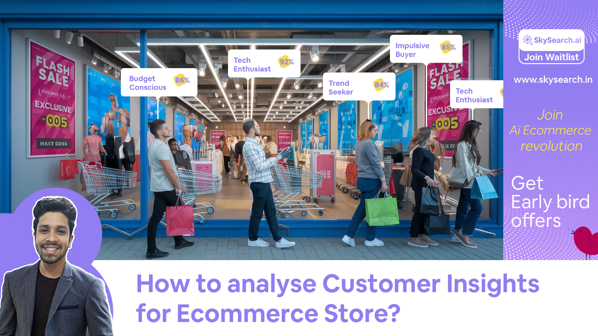 How to analyse the customer insights for an Ecommerce Store